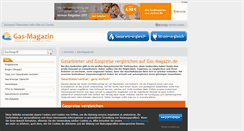 Desktop Screenshot of gas-magazin.de